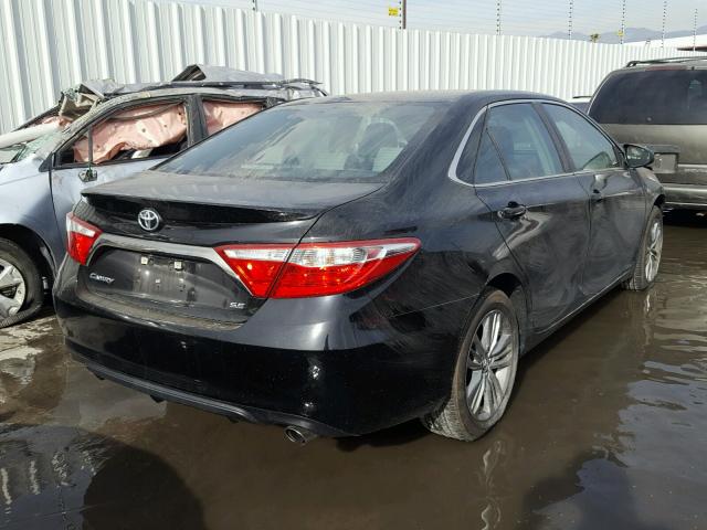 4T1BF1FK3FU042522 - 2015 TOYOTA CAMRY LE BLACK photo 4