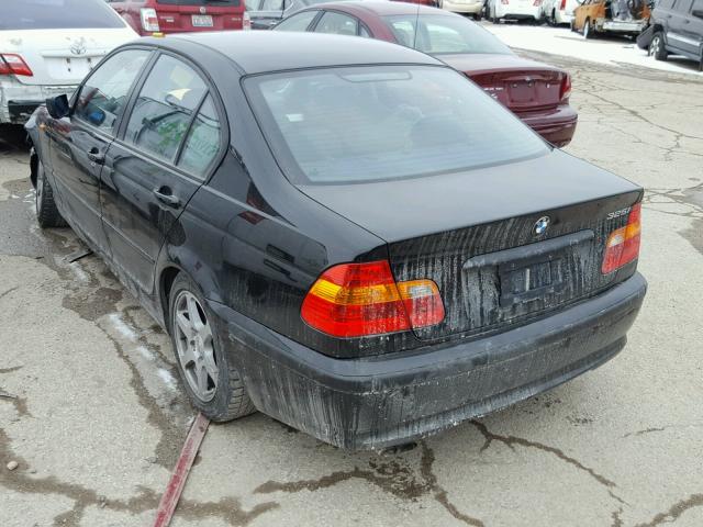 WBAEV33495KL64045 - 2005 BMW 325 I BLACK photo 3