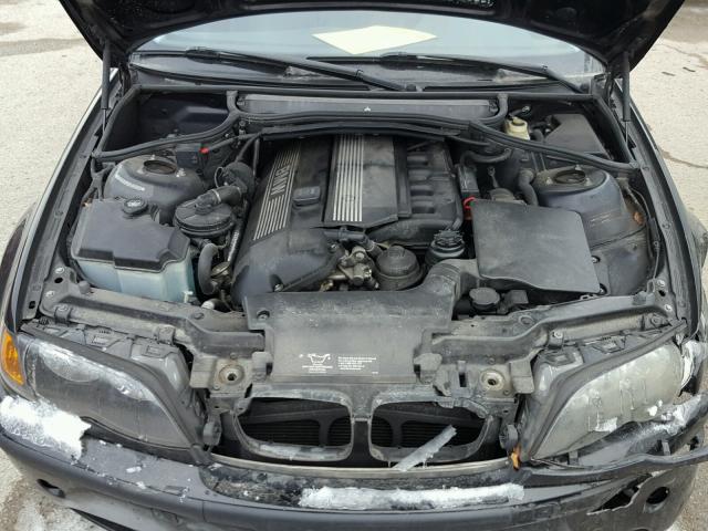 WBAEV33495KL64045 - 2005 BMW 325 I BLACK photo 7