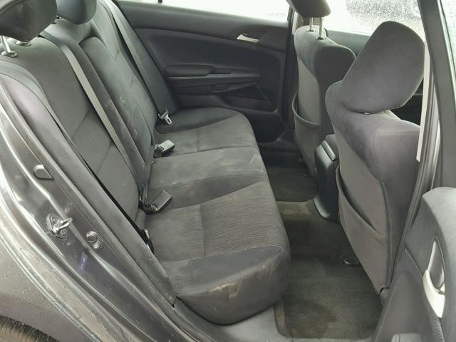 1HGCP2F45BA079808 - 2011 HONDA ACCORD LXP CHARCOAL photo 6