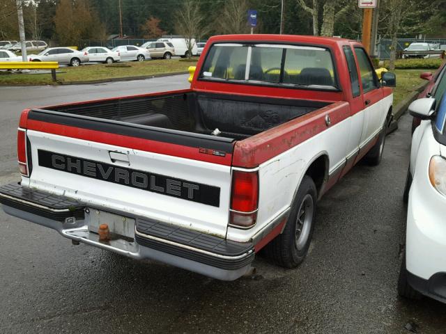 1GCCS19Z3N8108717 - 1992 CHEVROLET S TRUCK S1 TWO TONE photo 4