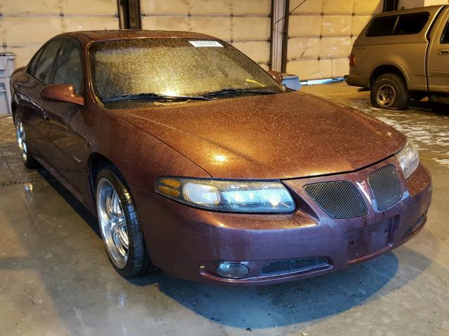 1G2HZ54Y05U134047 - 2005 PONTIAC BONNEVILLE BURGUNDY photo 1