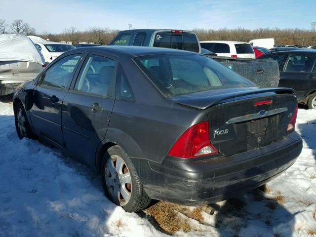 1FAFP38342W324483 - 2002 FORD FOCUS ZTS GRAY photo 3