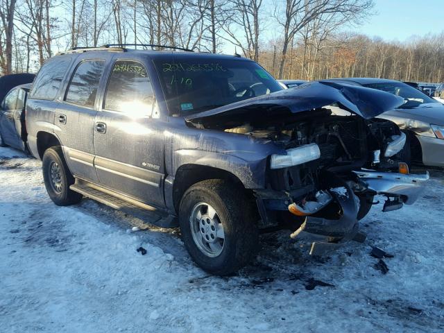 1GNEK13T73J125529 - 2003 CHEVROLET TAHOE K150 BLUE photo 1