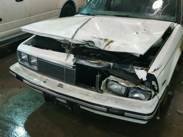 1G4AL19E2FT453099 - 1985 BUICK CENTURY LI WHITE photo 9