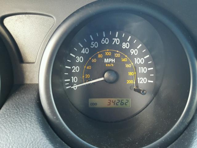 KL1TD66658B187078 - 2008 CHEVROLET AVEO BASE BLACK photo 8