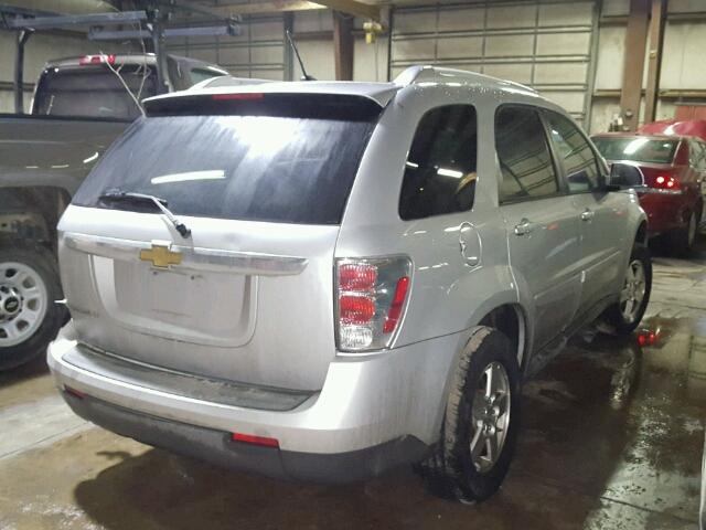 2CNDL33F796232458 - 2009 CHEVROLET EQUINOX LT SILVER photo 4