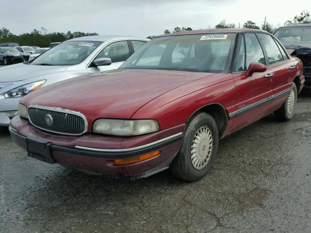 1G4HP52K6VH498820 - 1997 BUICK LESABRE CU BURGUNDY photo 2