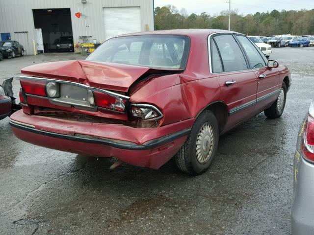 1G4HP52K6VH498820 - 1997 BUICK LESABRE CU BURGUNDY photo 4