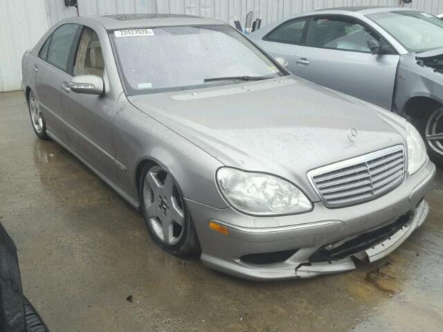 WDBNG76J84A394758 - 2004 MERCEDES-BENZ S 600 SILVER photo 1