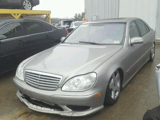 WDBNG76J84A394758 - 2004 MERCEDES-BENZ S 600 SILVER photo 2