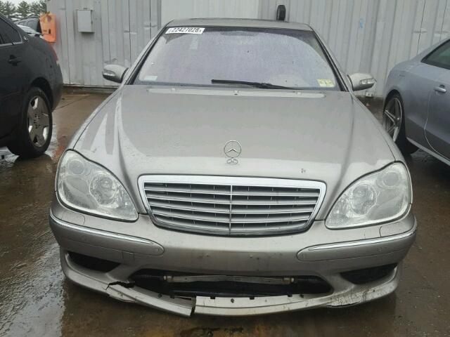 WDBNG76J84A394758 - 2004 MERCEDES-BENZ S 600 SILVER photo 9