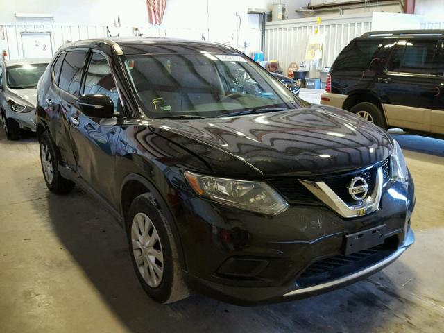 5N1AT2ML0EC841376 - 2014 NISSAN ROGUE S BLACK photo 1