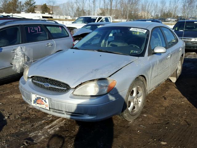 1FAFP55U21A231692 - 2001 FORD TAURUS SES SILVER photo 2