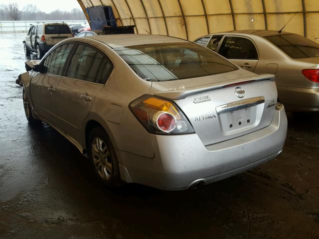 1N4AL2APXBC162485 - 2011 NISSAN ALTIMA BAS SILVER photo 3