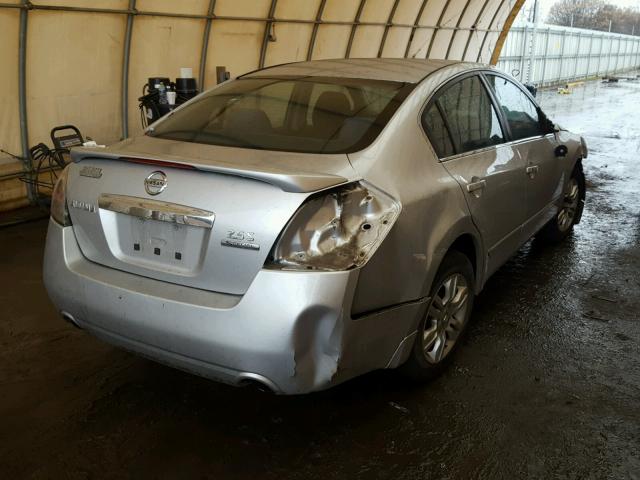 1N4AL2APXBC162485 - 2011 NISSAN ALTIMA BAS SILVER photo 4