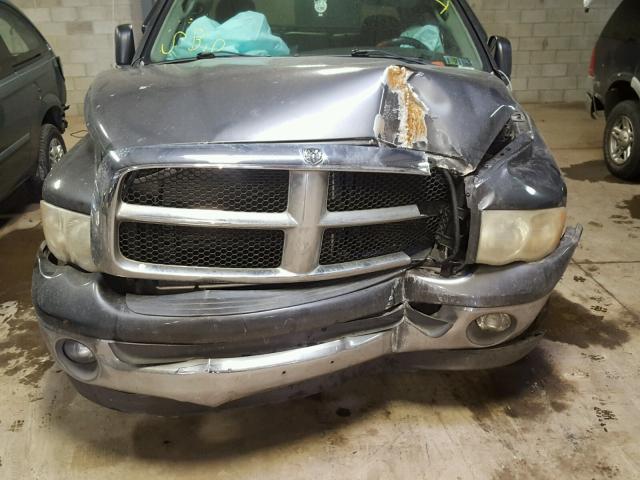 1D7HA18N62S704660 - 2002 DODGE RAM 1500 CHARCOAL photo 7