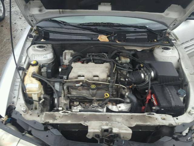 1G2NF52E21M523562 - 2001 PONTIAC GRAND AM S GRAY photo 7