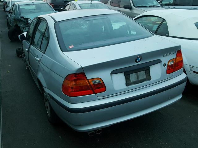 WBAEU33412PH86637 - 2002 BMW 325 XI SILVER photo 3