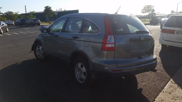 5J6RE3H30AL032630 - 2010 HONDA CR-V LX BLUE photo 3