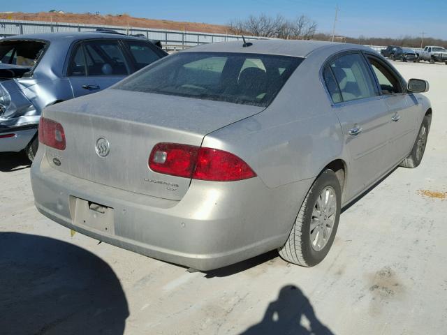 1G4HP57287U109419 - 2007 BUICK LUCERNE CX GOLD photo 4