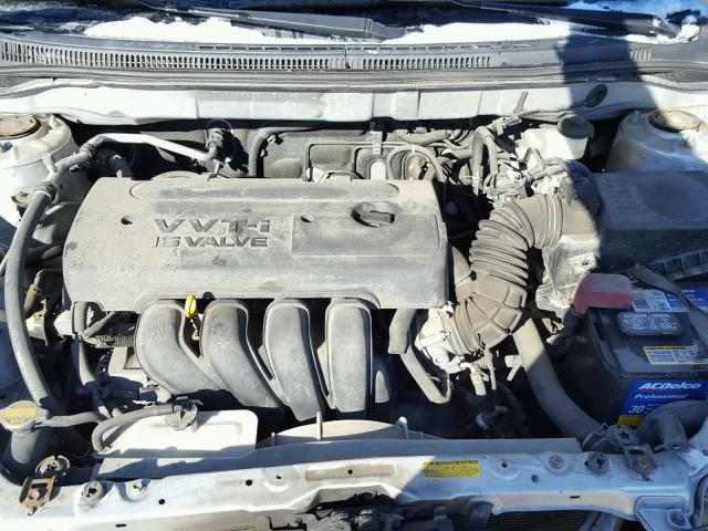 JTDBR32E360086468 - 2006 TOYOTA COROLLA CE SILVER photo 7