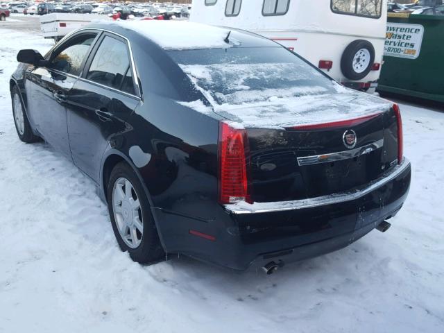 1G6DF577880198552 - 2008 CADILLAC CTS BLACK photo 3