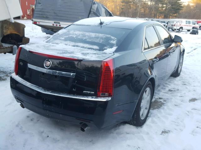 1G6DF577880198552 - 2008 CADILLAC CTS BLACK photo 4