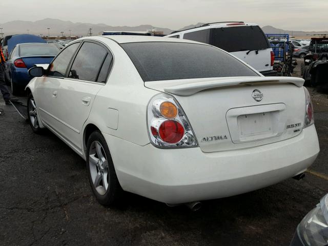 1N4BL11D55C209480 - 2005 NISSAN ALTIMA SE WHITE photo 3