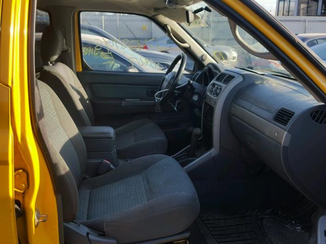 5N1ED28Y72C559025 - 2002 NISSAN XTERRA XE YELLOW photo 5