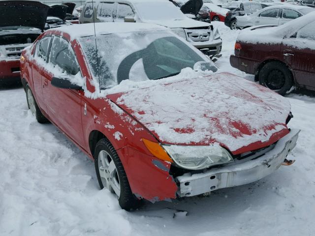 1G8AN15F77Z111296 - 2007 SATURN ION LEVEL RED photo 1