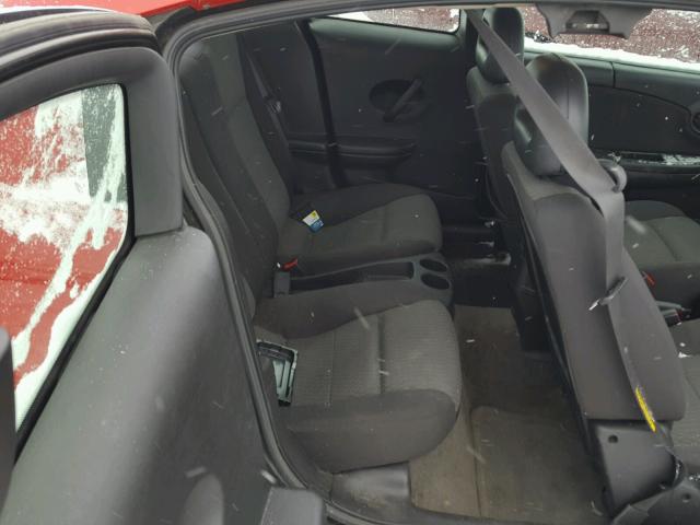 1G8AN15F77Z111296 - 2007 SATURN ION LEVEL RED photo 6