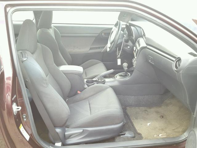 JTKJF5C75B3009585 - 2011 TOYOTA SCION TC 勃艮第红 照片 5
