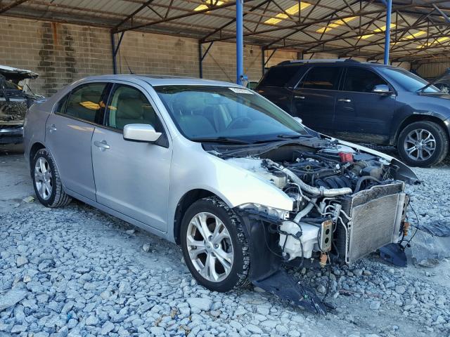 3FAHP0HA1CR174231 - 2012 FORD FUSION SE GRAY photo 1