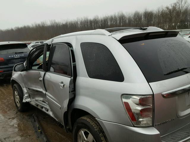 2CNDL63F266032004 - 2006 CHEVROLET EQUINOX LT SILVER photo 10