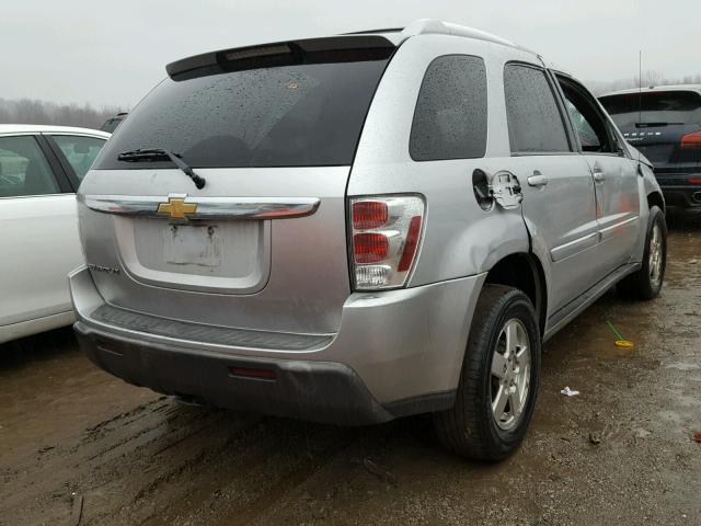 2CNDL63F266032004 - 2006 CHEVROLET EQUINOX LT SILVER photo 4