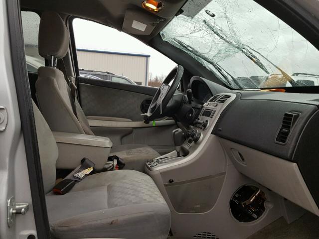 2CNDL63F266032004 - 2006 CHEVROLET EQUINOX LT SILVER photo 5