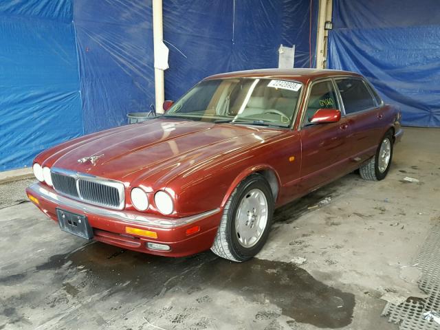 SAJHX6243VC790368 - 1997 JAGUAR XJ6 L BURGUNDY photo 2