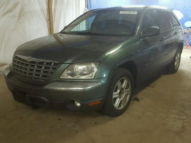 2C8GF684X4R175311 - 2004 CHRYSLER PACIFICA GREEN photo 2