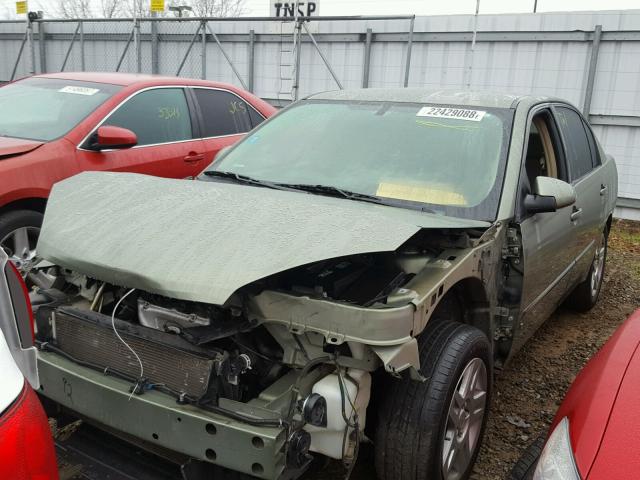 1G1ZT51866F220998 - 2006 CHEVROLET MALIBU LT GREEN photo 2