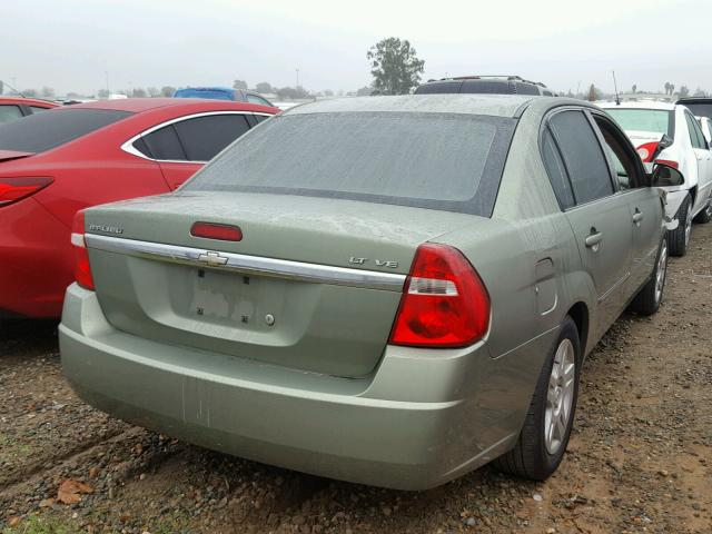 1G1ZT51866F220998 - 2006 CHEVROLET MALIBU LT GREEN photo 4