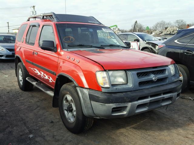 5N1ED28Y61C534101 - 2001 NISSAN XTERRA XE RED photo 1