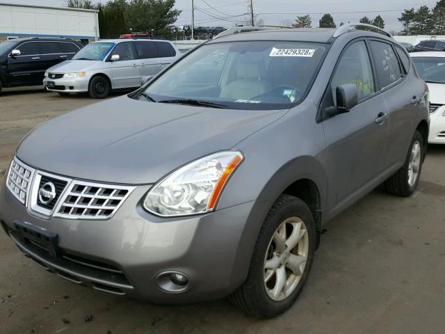 JN8AS58V29W178776 - 2009 NISSAN ROGUE S GRAY photo 2