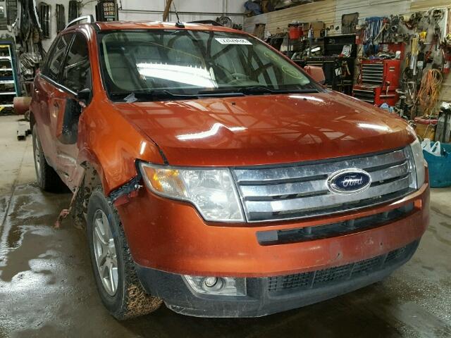 2FMDK48C07BA83239 - 2007 FORD EDGE SEL ORANGE photo 1