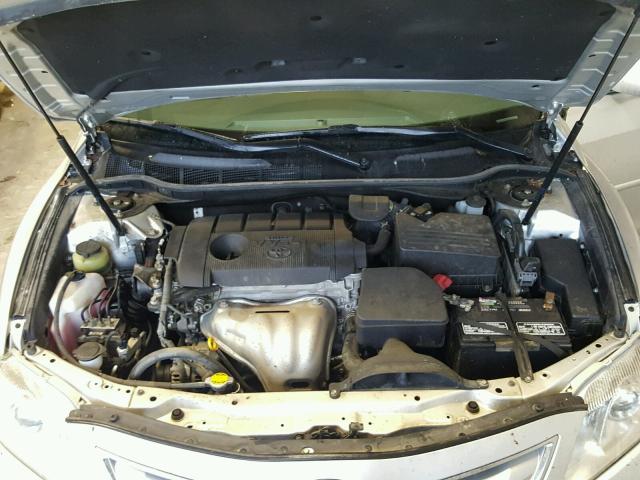 4T4BF3EK9AR086178 - 2010 TOYOTA CAMRY BASE SILVER photo 7