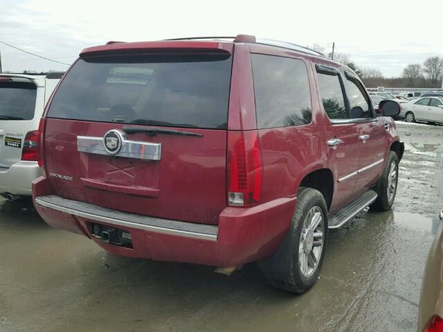 1GYFK63847R170371 - 2007 CADILLAC ESCALADE L RED photo 4