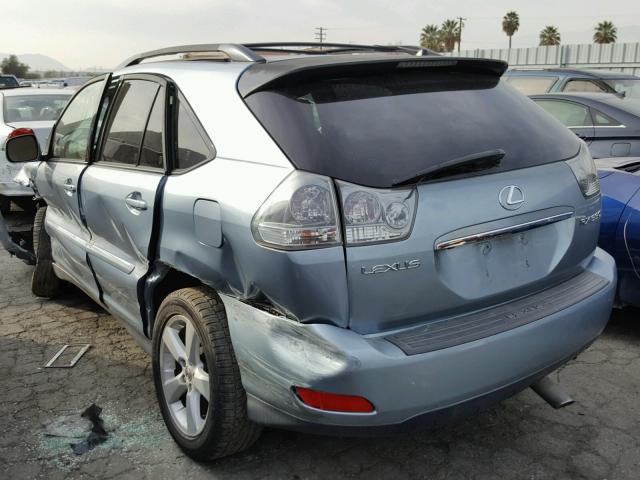 JTJGA31U060061417 - 2006 LEXUS RX 330 BLUE photo 3