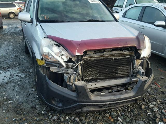 JHLRD78895C011652 - 2005 HONDA CR-V EX SILVER photo 9