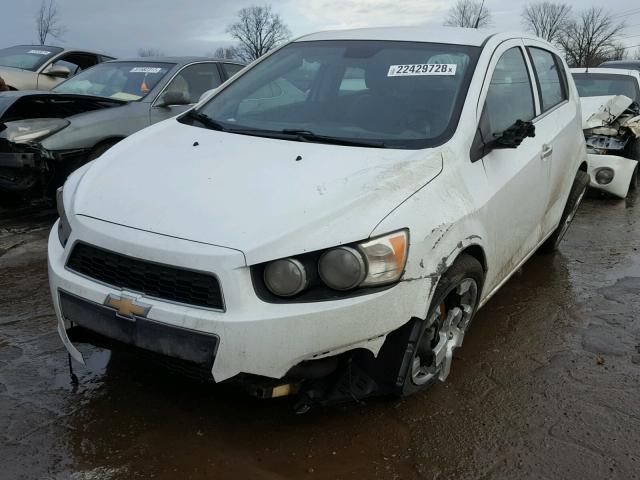 1G1JE6SB7D4212652 - 2013 CHEVROLET SONIC LTZ WHITE photo 2