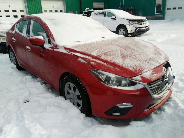 3MZBM1V72FM133886 - 2015 MAZDA 3 TOURING RED photo 1